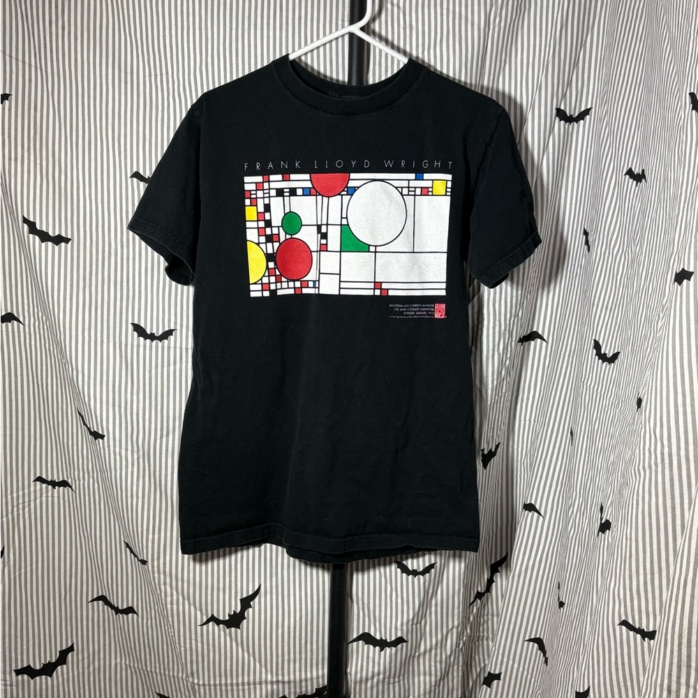 ITEM#72 90s FRANK LLOYD WRIGHT art tee / architecture / photo art
Size M
19x26